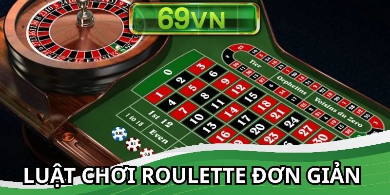 Roulette giới thiệu luật chơi dễ hiểu nhất tại 69VN cho hội viên